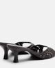 Staud Staud Brigitte woven leather mules - 3