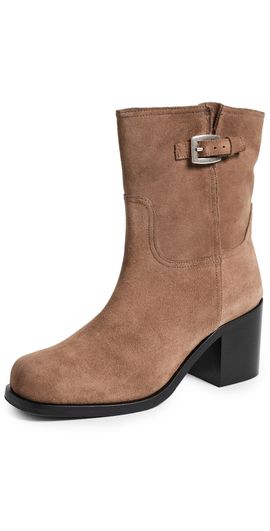 STAUD STAUD Brooklyn Ankle Boots Husk