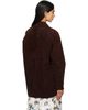 Staud Staud Brown Josette Suede Shirt - 3