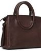 Staud Staud Brown Maude Mini Carryall Bag - 3
