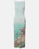 Staud Staud Bryn printed plissÃ© midi dress - 1