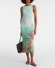 Staud Staud Bryn printed plissÃ© midi dress - 2