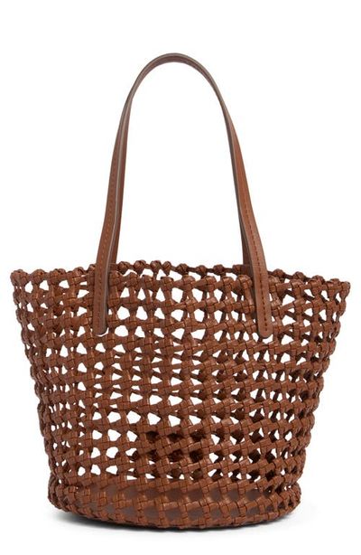 STAUD STAUD Caro Leather Bucket Bag