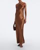 Staud Staud Cedence beaded satin slip dress - 2