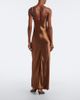 Staud Staud Cedence beaded satin slip dress - 4