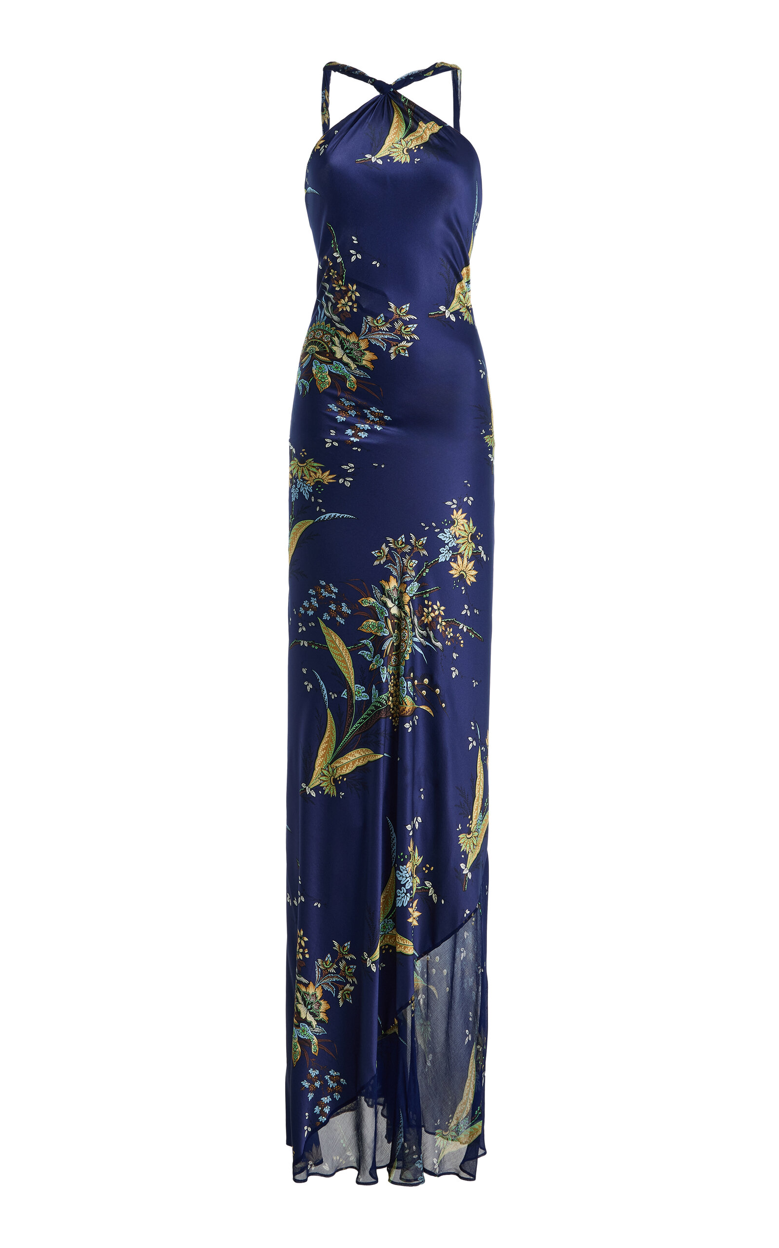 STAUD STAUD Charli Silk Maxi Dress