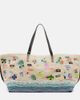 Staud Staud Christos Large beaded canvas tote bag - 1