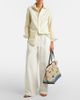 Staud Staud Christos Large beaded canvas tote bag - 5