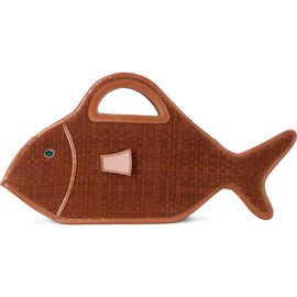 STAUD STAUD Cleo Leather Fish Bag