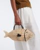 Staud Staud Cleo Small wicker top-handle bag - 2