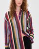 STAUD STAUD Colton Shirt Artist Stripe - 2