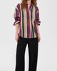 STAUD STAUD Colton Shirt Artist Stripe - 5