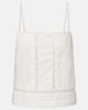 Staud Staud Corinna embroidered cotton voile top - 1