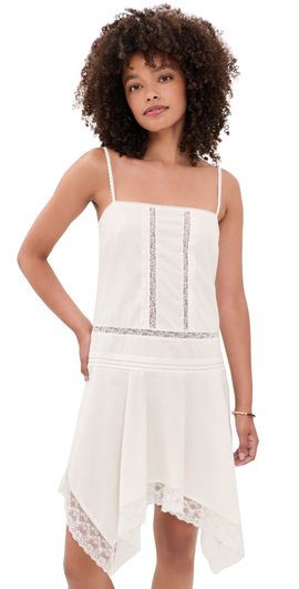 STAUD STAUD Corinna Mini Dress Ivory