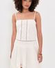 STAUD STAUD Corinna Mini Dress Ivory - 2