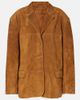 Staud Staud Corrine single-breasted suede jacket - 1
