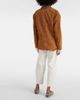 Staud Staud Corrine single-breasted suede jacket - 3