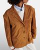 Staud Staud Corrine single-breasted suede jacket - 4
