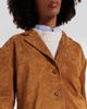 Staud Staud Corrine single-breasted suede jacket - 5