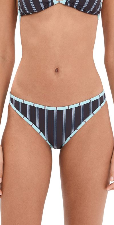 STAUD STAUD Coto Bikini Bottoms Redondo Stripe