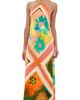 STAUD STAUD Cubism Maxi Dress Superbloom Scarf - 1