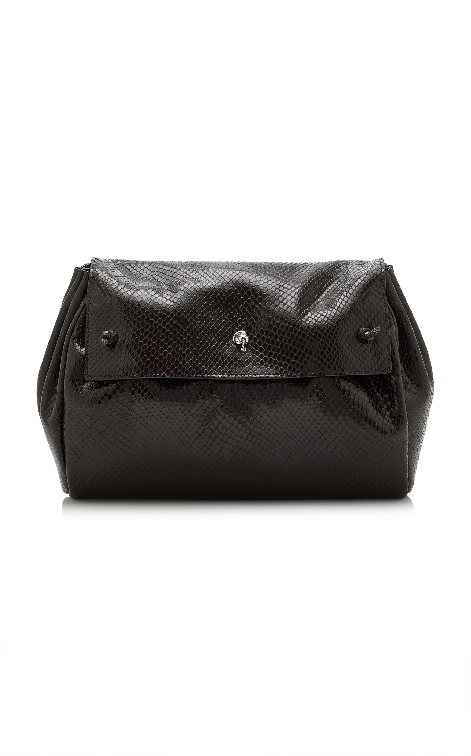 STAUD STAUD Cy Leather Clutch Bag