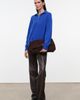 STAUD STAUD Cy Oversized Leather Clutch Bag - 2