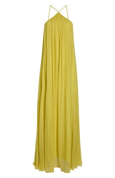 STAUD STAUD Dasha Halter Maxi Dress