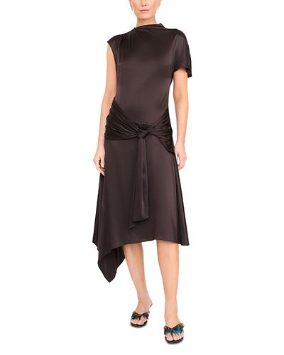 Staud Staud Davina Silk Blend Dress