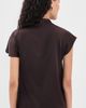 STAUD STAUD Davina Silk Top Earth - 3
