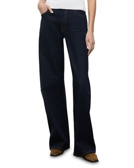Staud Staud Dean High Rise Straight Jeans