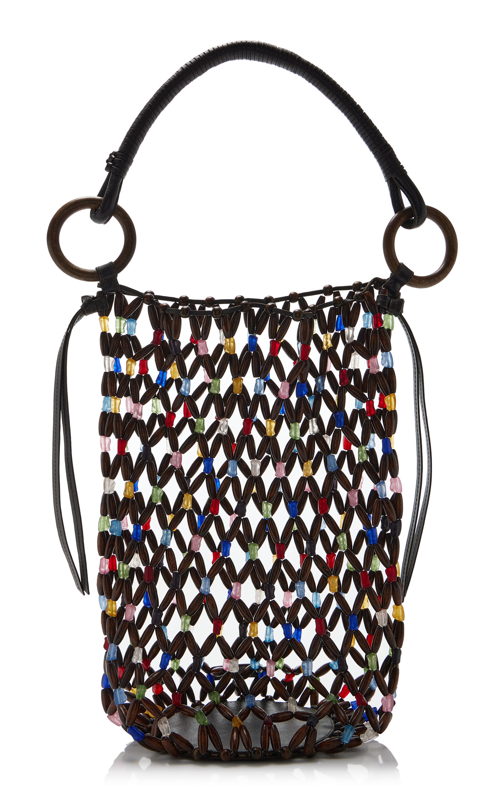 STAUD STAUD Del Mar Beaded Bucket Bag