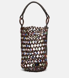 Staud Staud Del Mar beaded crossbody bag