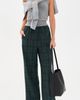 STAUD STAUD Denali Pants Ink Blue Plaid - 5