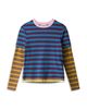 Staud Staud Dillon Layered Look Tee - 4