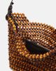 Staud Staud Drift beaded leather-trimmed tote bag - 3