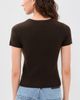 STAUD STAUD Easy Cashmere Tee Dark Chocolate - 3