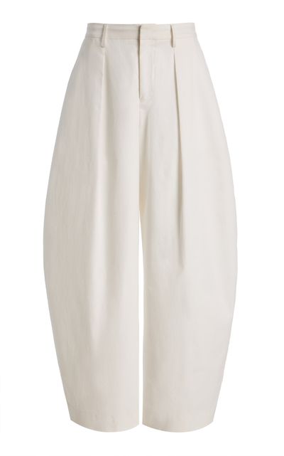 STAUD STAUD Elias CottonBlend WideLeg Pants