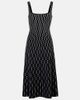 Staud Staud Ellison compact knit midi dress - 1