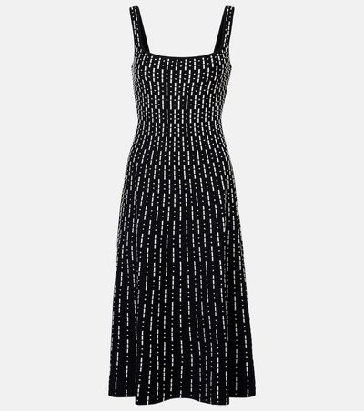 Staud Staud Ellison compact knit midi dress
