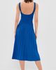 STAUD STAUD Ellison Dress Cobalt - 3