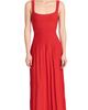 STAUD STAUD Ellison Dress Red Rose XL - 1