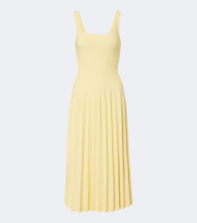 Staud Staud Ellison pleated maxi dress
