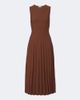 Staud Staud Elyse knitted pleated midi dress - 1