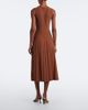 Staud Staud Elyse knitted pleated midi dress - 6