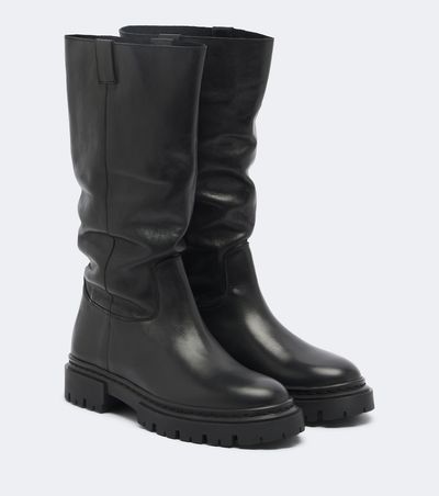 Staud Staud Emmett leather mid-calf boots