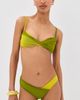 STAUD STAUD Emsley Bikini Bottoms Citron/Pesto - 4