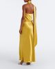 Staud Staud Estelle one-shoulder satin maxi dress - 5