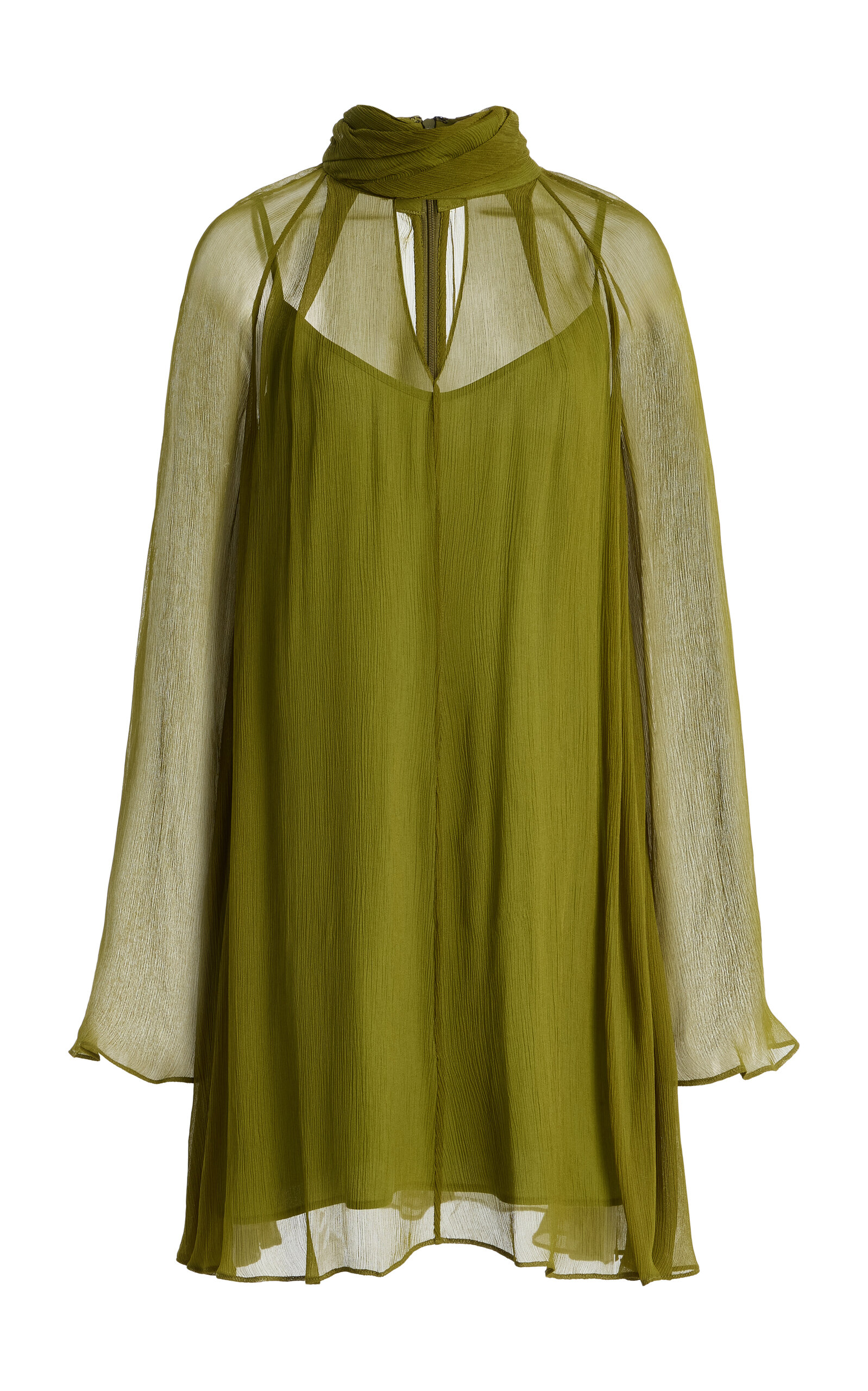 STAUD STAUD Esther Chiffon Mini Dress