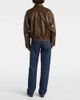 Staud Staud Eugene leather bomber jacket - 3